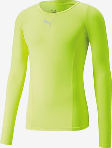 PUMA Base Layer 'Liga' in Grün: Vorderseite