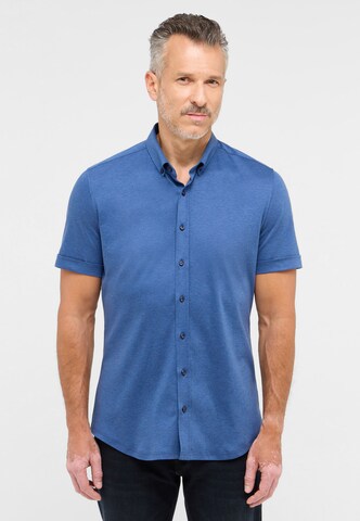 ETERNA Slim Fit Businesshemd in Blau: Vorderseite