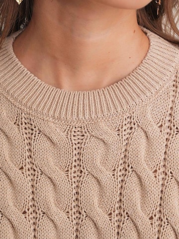 Pull-over MixRay en beige