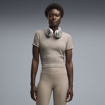 PUMA Performance Shirt 'Cloudspun' in Grey: front