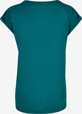 Mister Tee Shirt 'Fika Definition' in Blauw