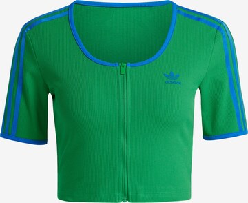 Haut ADIDAS ORIGINALS en vert : devant