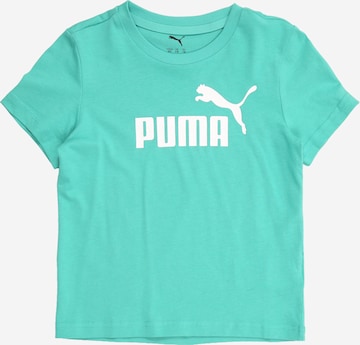 PUMA Shirt 'ESS No. 1' in Green: front