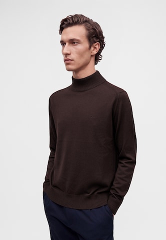 BOSS Sweter 'Avac_M-1' w kolorze brązowy