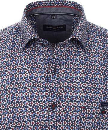 CASAMODA Regular fit Button Up Shirt in Blue