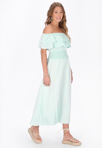 Robe d’été IZIA en vert