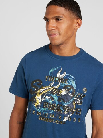 Superdry Bluser & t-shirts 'Tokyo' i blå