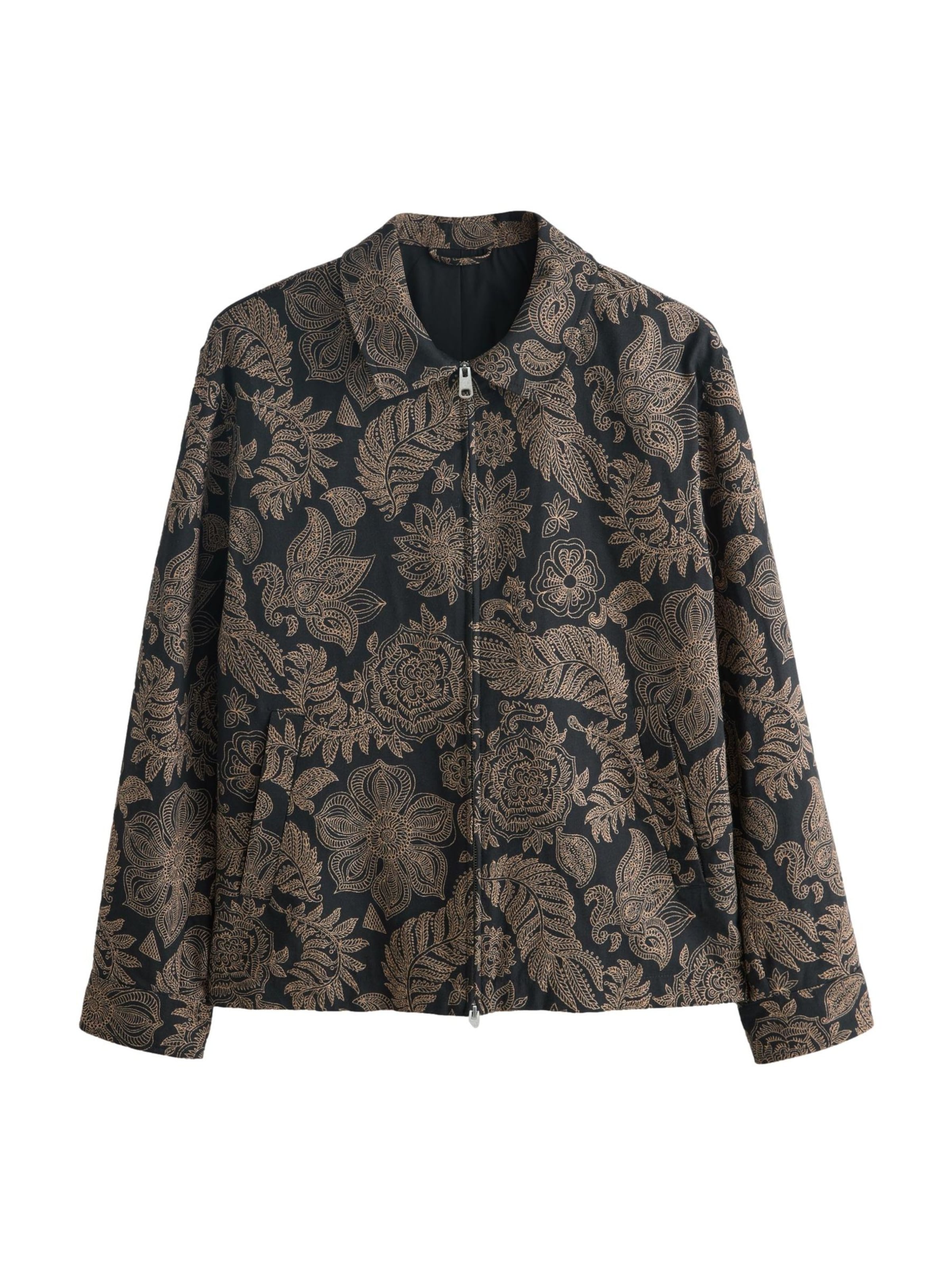 Next Jacke in Schwarz: Vorderseite