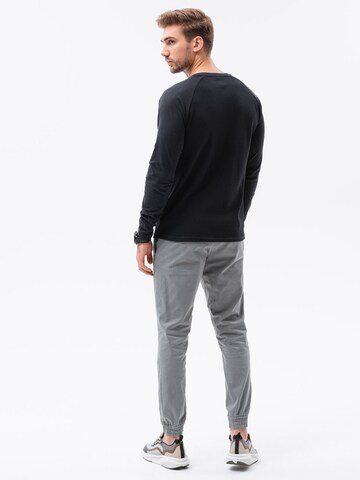 Ombre Shirt 'L137' in Schwarz