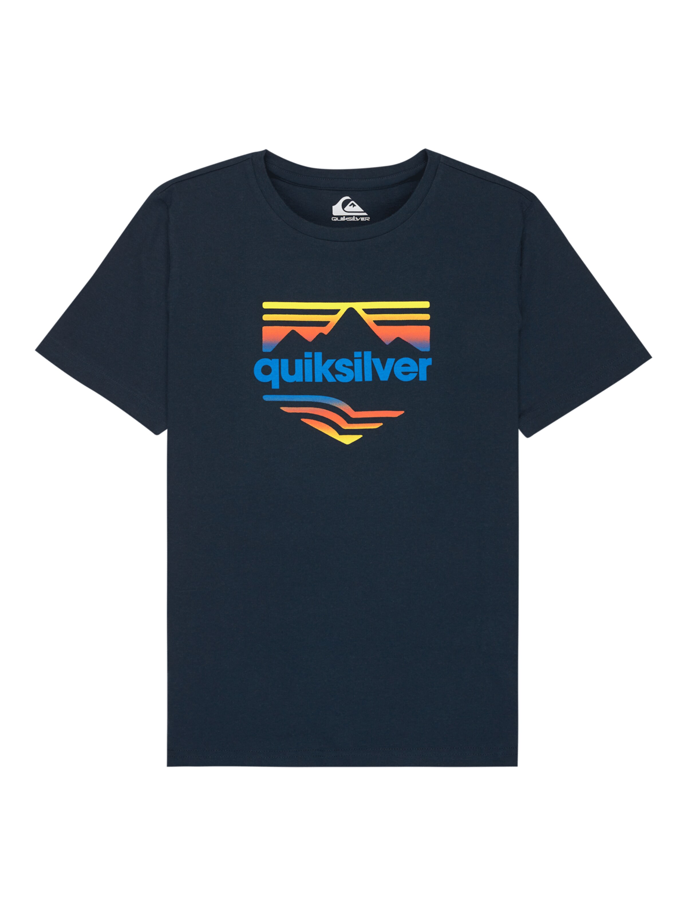 QUIKSILVER T-Shirt 'Horizon Fade' in Blau: Vorderseite