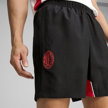 PUMA Regular Workout Pants 'AC Milan' in Black