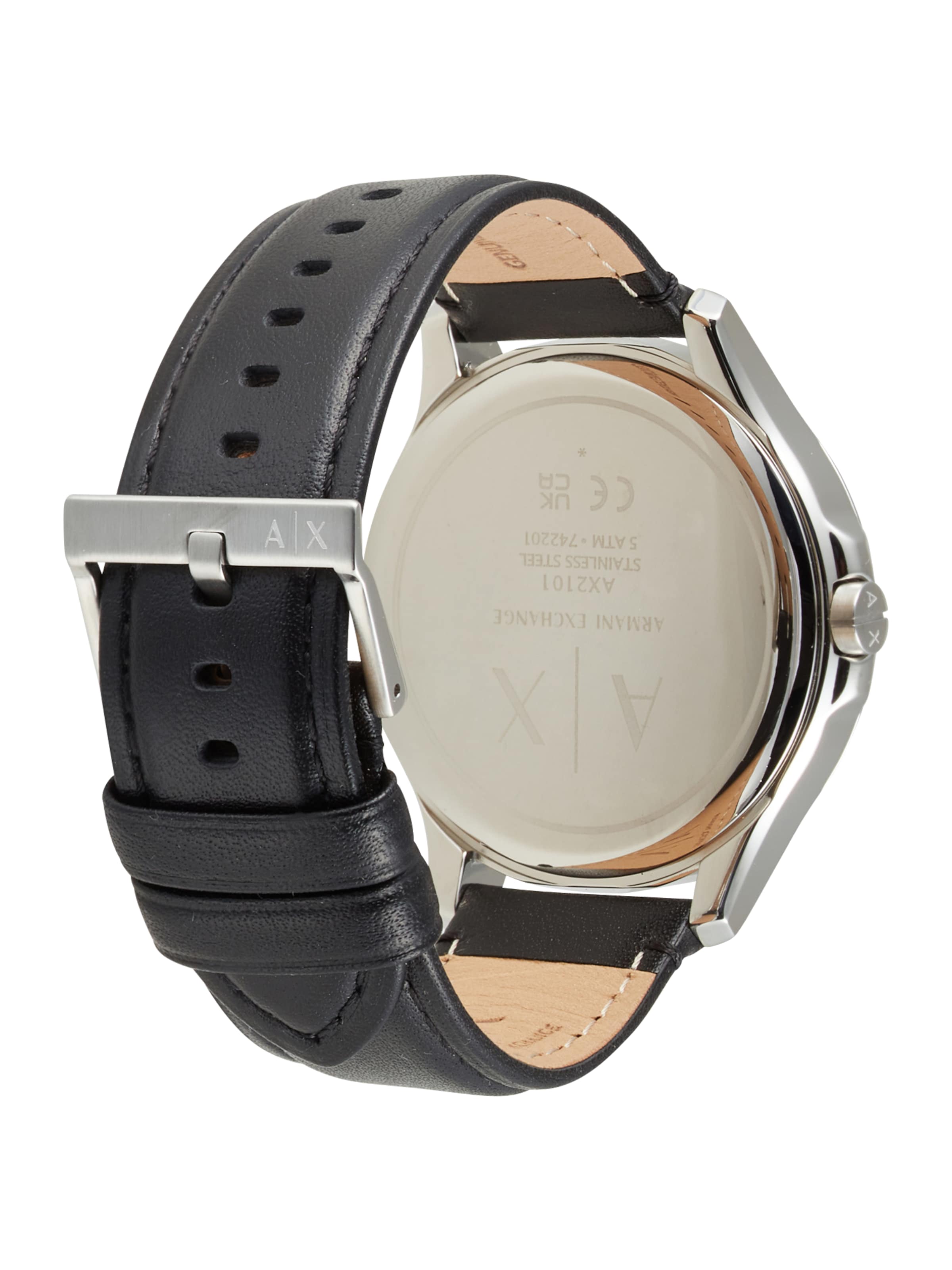 ARMANI EXCHANGE Zegarek analogowy w kolorze czarny