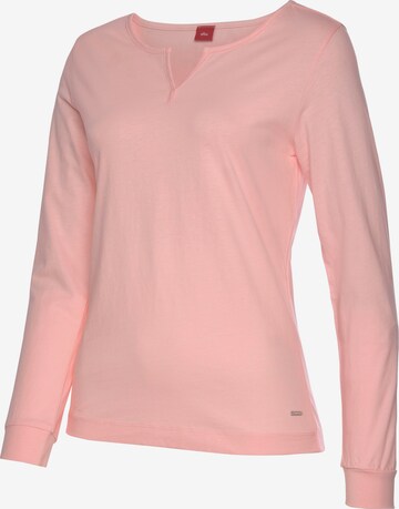 s.Oliver Schlafshirt in Pink