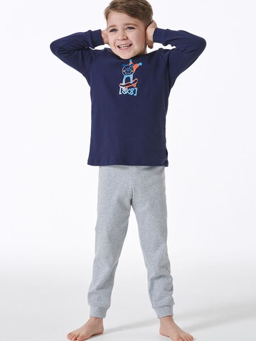Pyjama ' Boys World ' SCHIESSER en bleu : devant