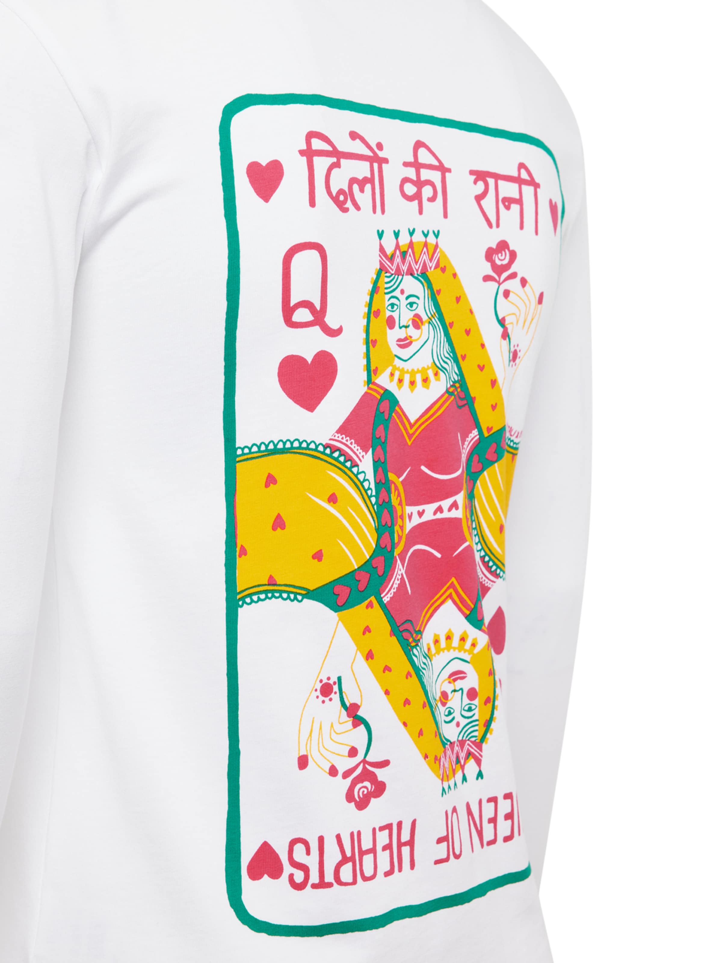 balta MELA Marškinėliai