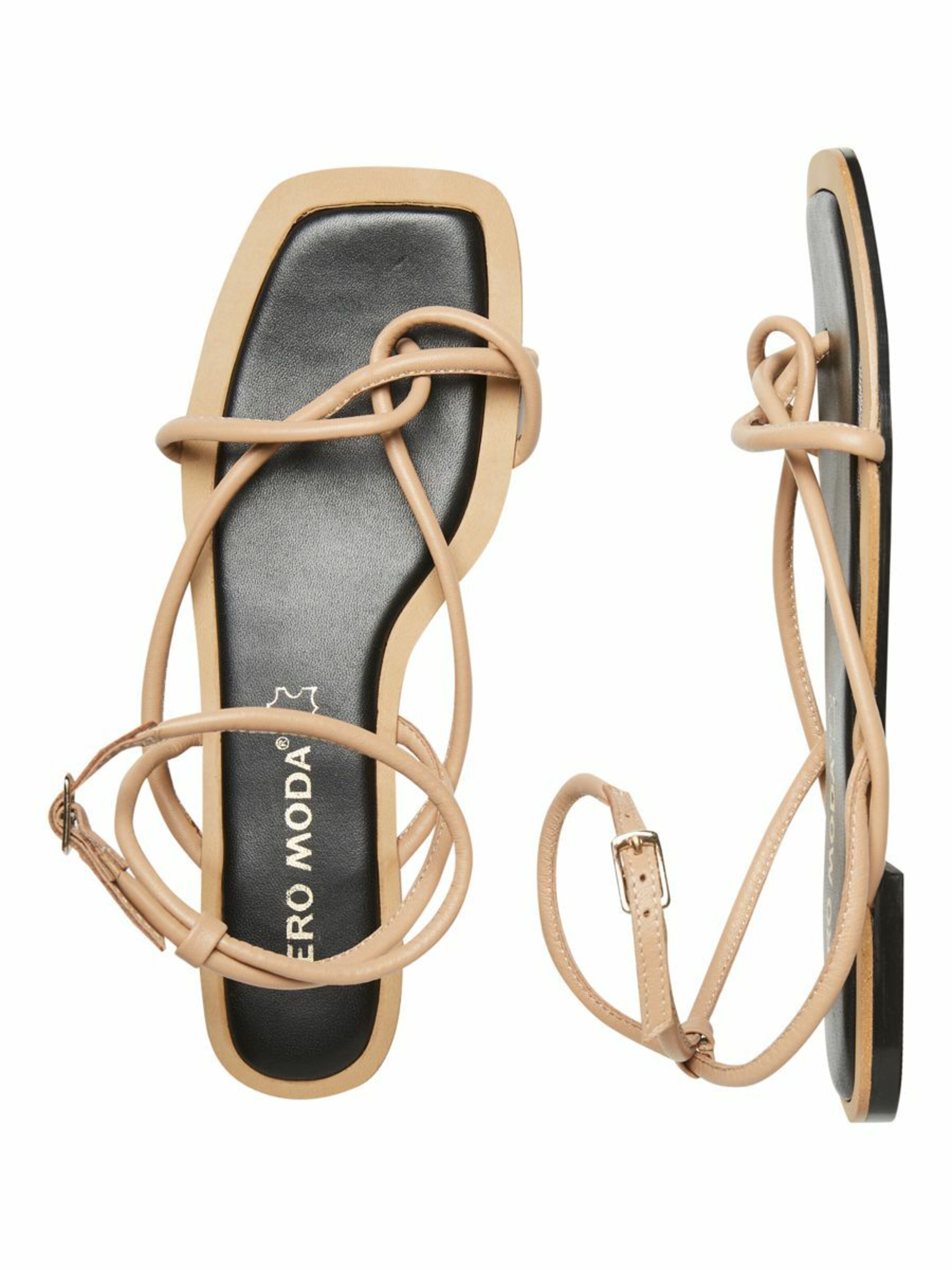 Frauen Sandalen VERO MODA Sandale in Beige - RJ10376 Frauen Sandalen VERO MODA Sandale in Beige - RJ10376