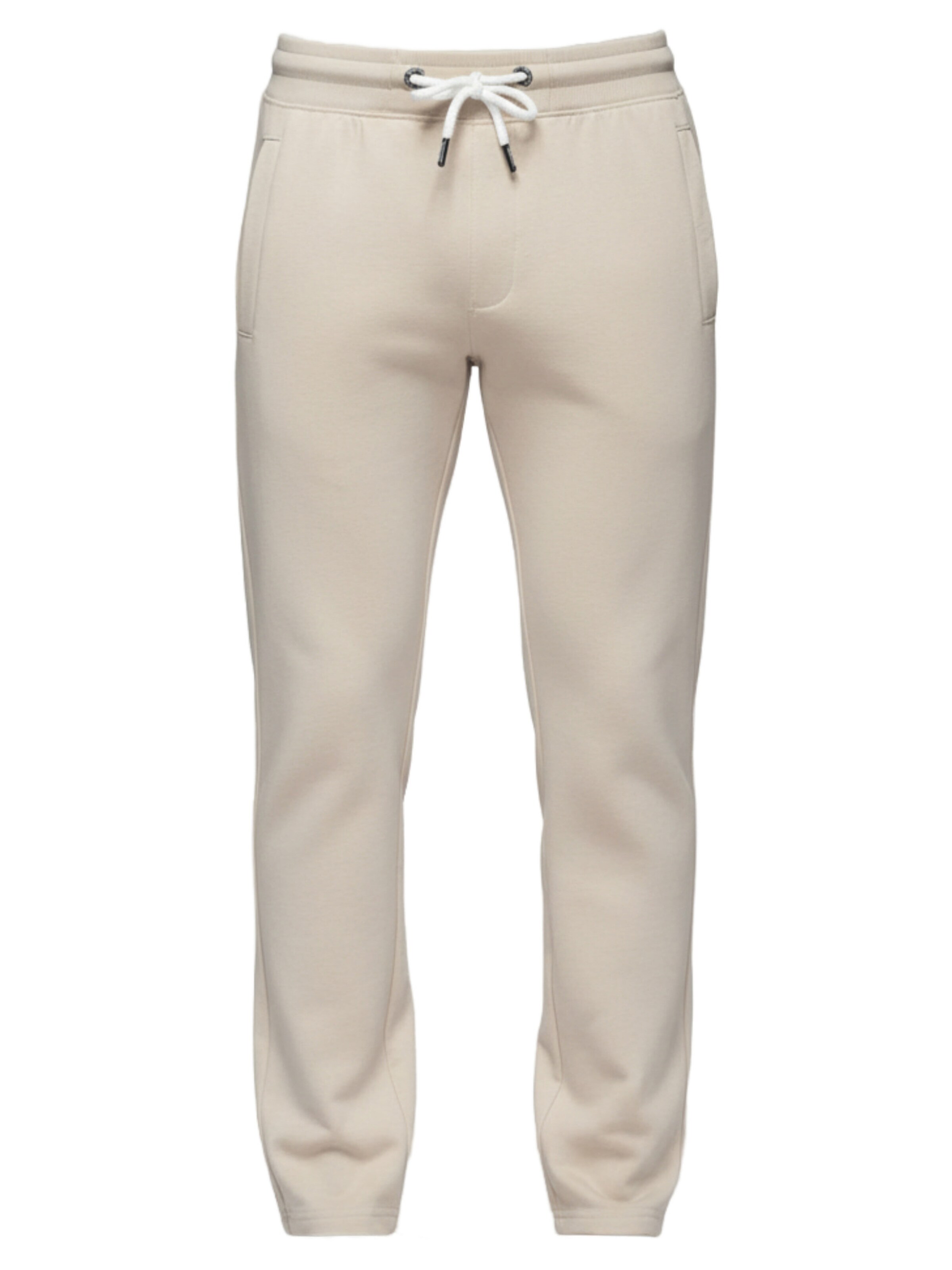 Pantaloni sportivi di Ombre in beige: frontale