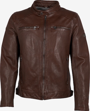 Gipsy by Mauritius Between-Season Jacket 'Derran' in Brown: front