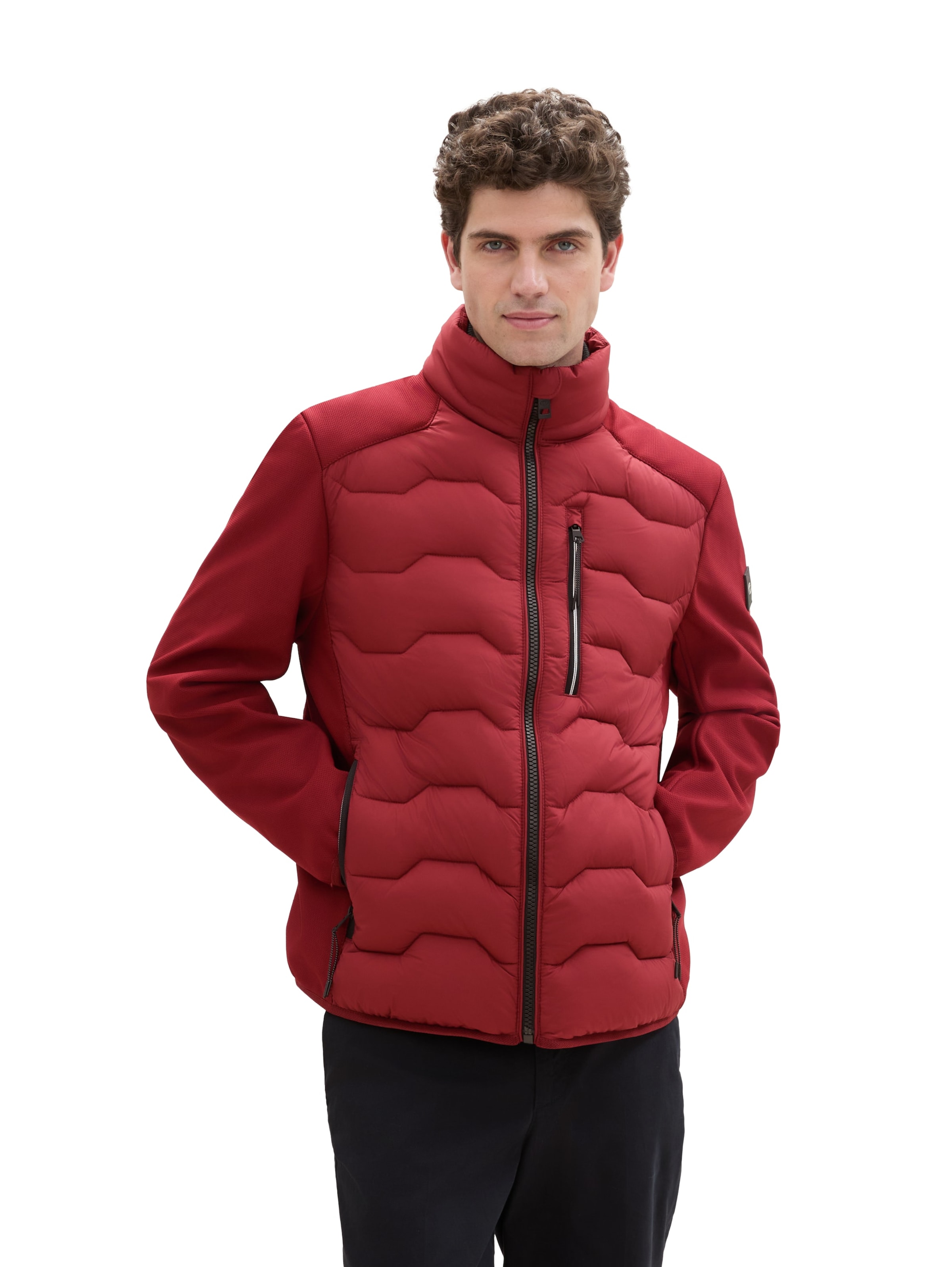TOM TAILOR Jacke in Rot