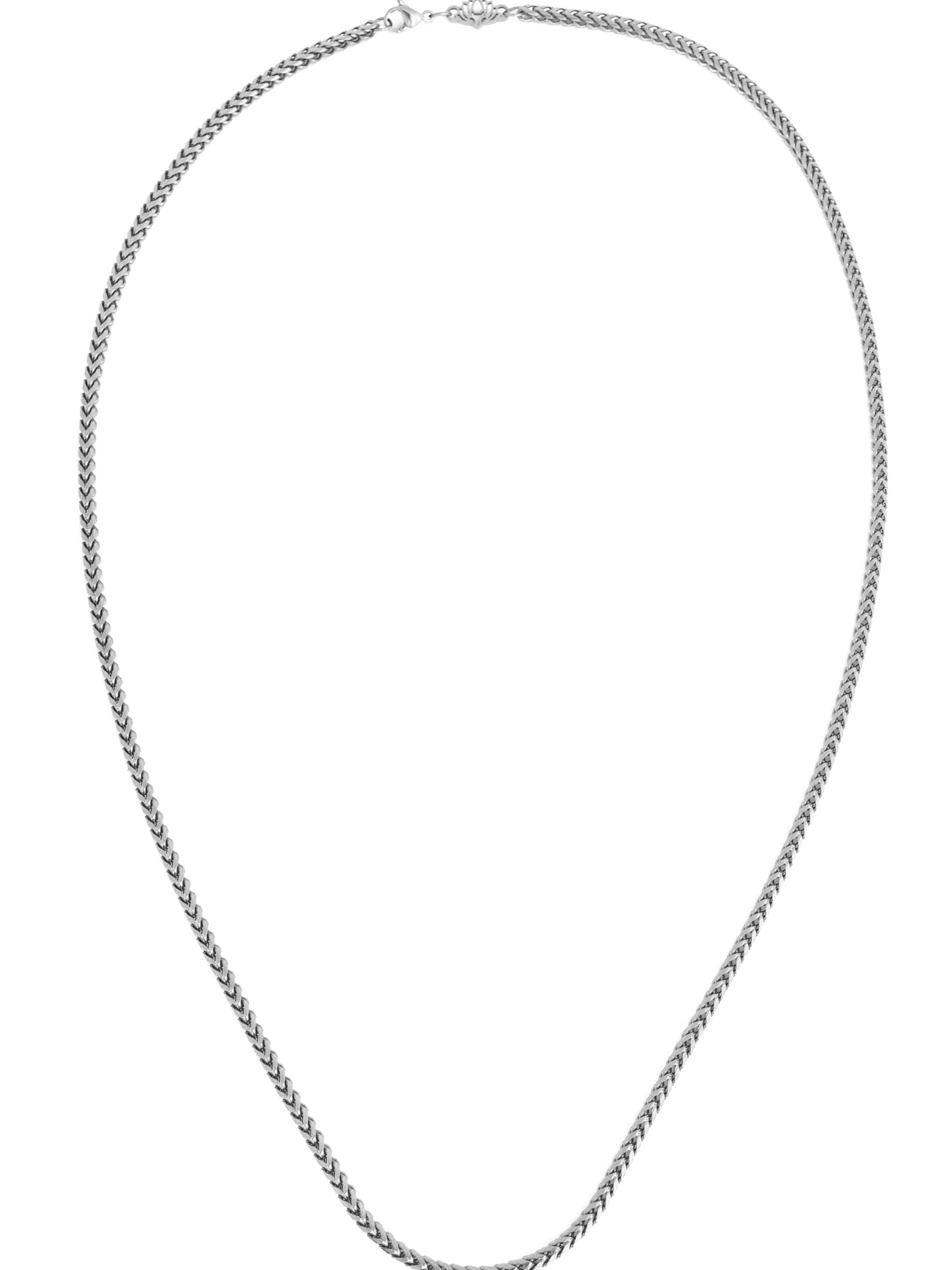Akitsune Necklace 'Franco' in Silver: front