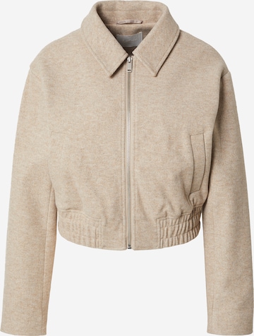 LeGer by Lena GerckePrijelazna jakna 'Liliane' - bež boja: prednji dio