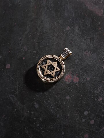 Pendentif 'GWIAZDA DAWIDA  ' REYTEL en jaune