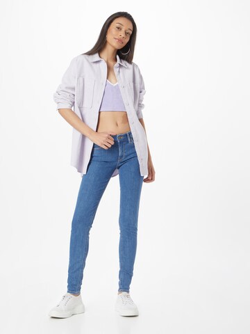 Lee Skinny Jeans 'Scarlett' in Blauw