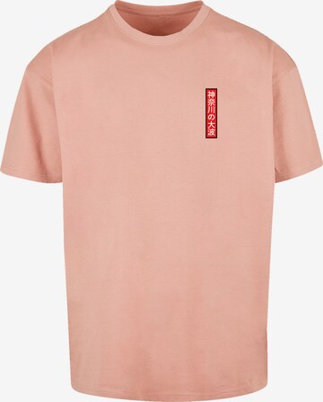 T-Shirt F4NT4STIC en rose : devant