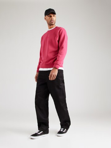 VANS Sweatshirt 'ESSENTIAL' in Red