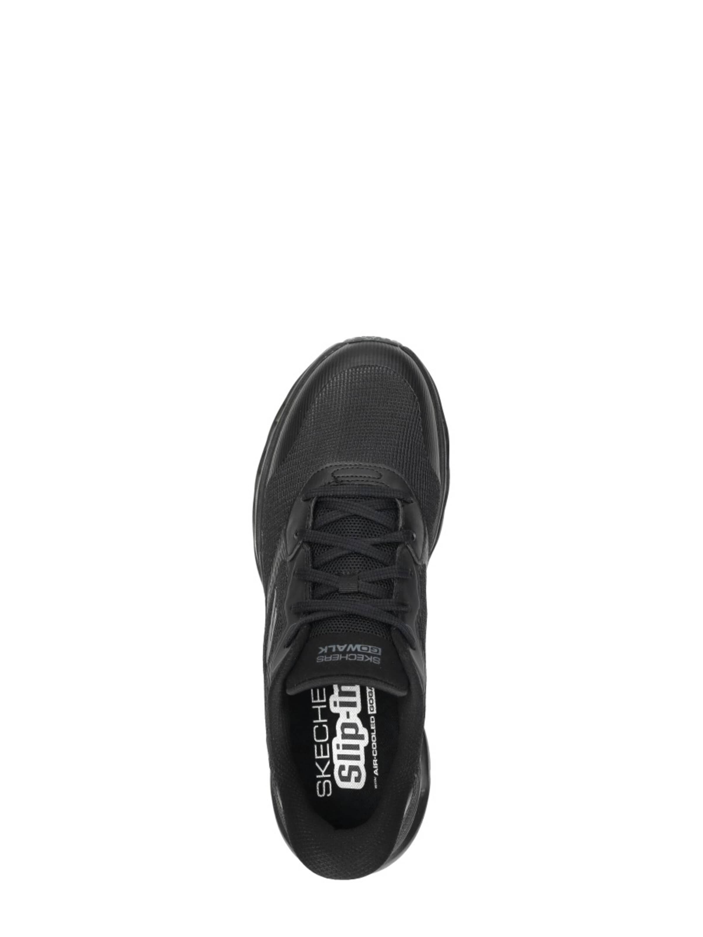SKECHERS Platform trainers 'Slip-Ins: Go Walk Glide' in Black