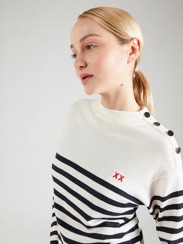 MEXX Sweter w kolorze biały