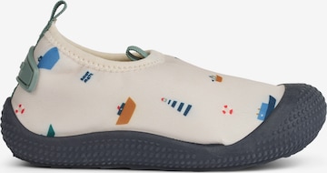 Scarpina primi passi 'Sanjia' di Liewood in beige: frontale