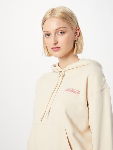 NAPAPIJRI Sweatshirt in Beige
