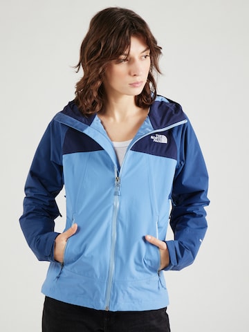THE NORTH FACE Outdoorjas 'STRATOS' in Blauw: voorkant