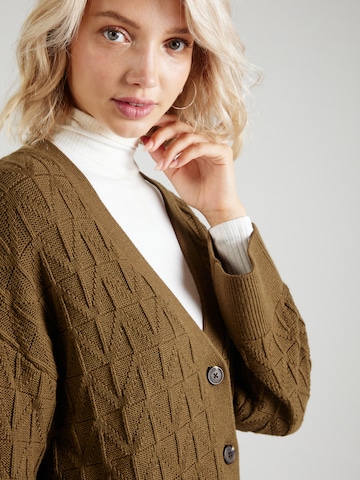 GANT Knit Cardigan in Brown