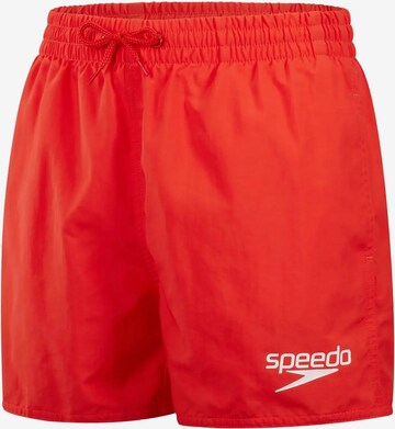 SPEEDO Athletic Swimwear in Red: front
