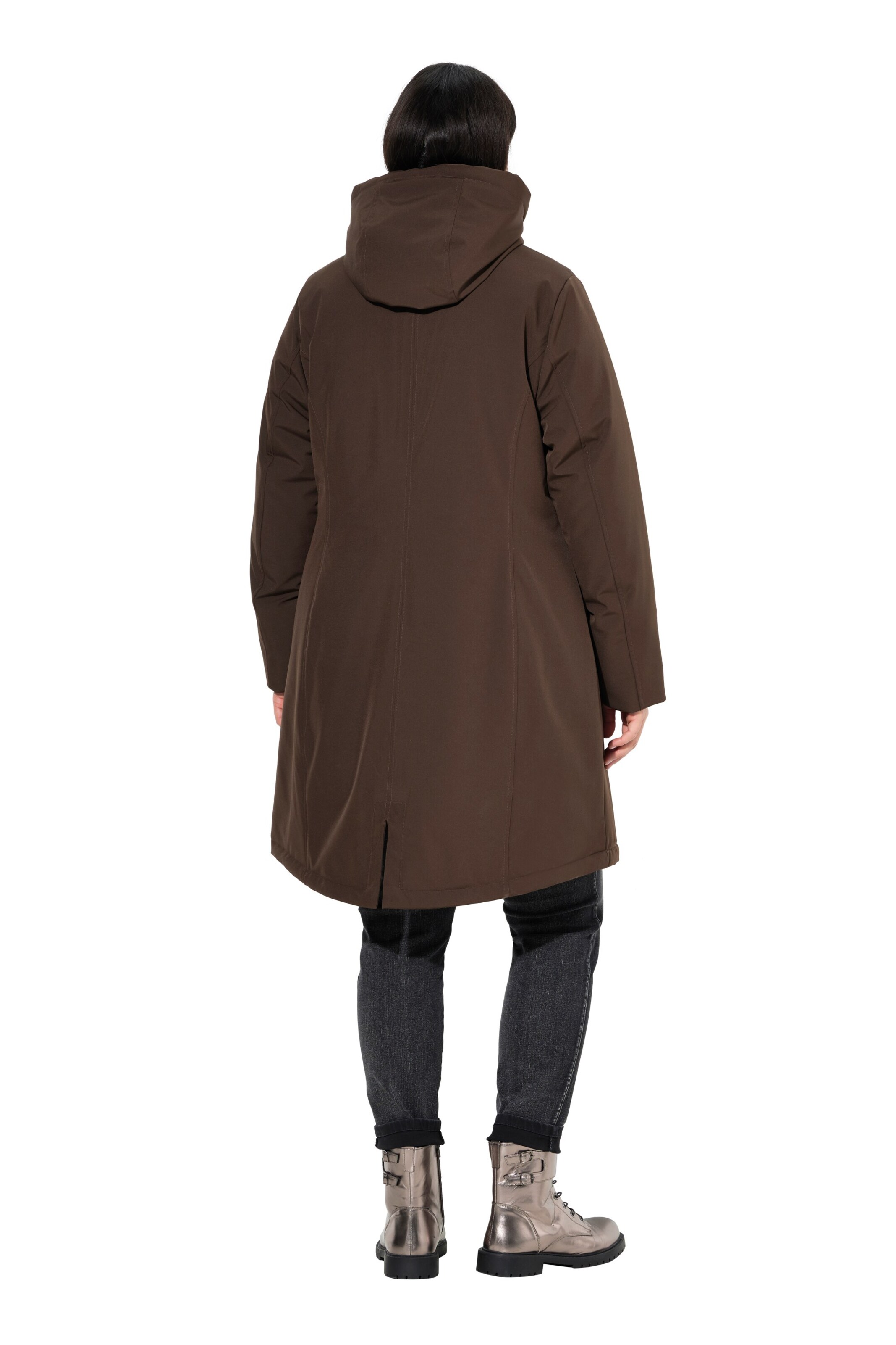 Ulla Popken Between-season jacket in Brown