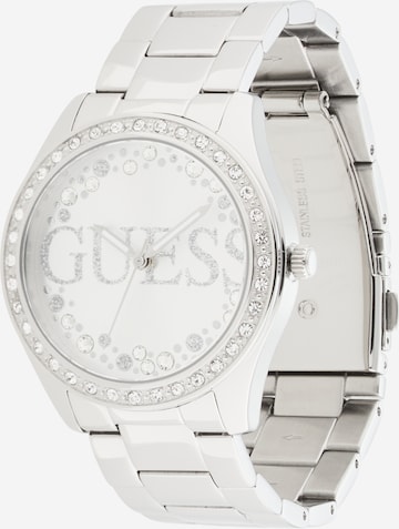 sidabrinė GUESS Analoginis (įprasto dizaino) laikrodis 'LUST': priekis