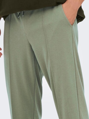 Only & Sons Regular Pants 'Oxley' in Green