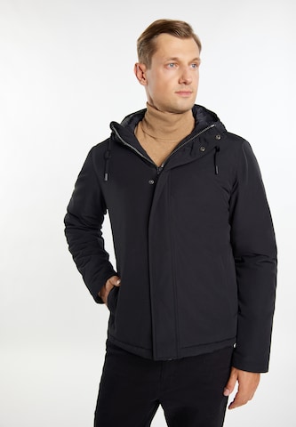 DreiMaster Klassik Winter Jacket in Black: front