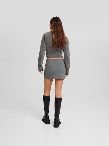 Slimfit Pantaloni di Bershka in grigio