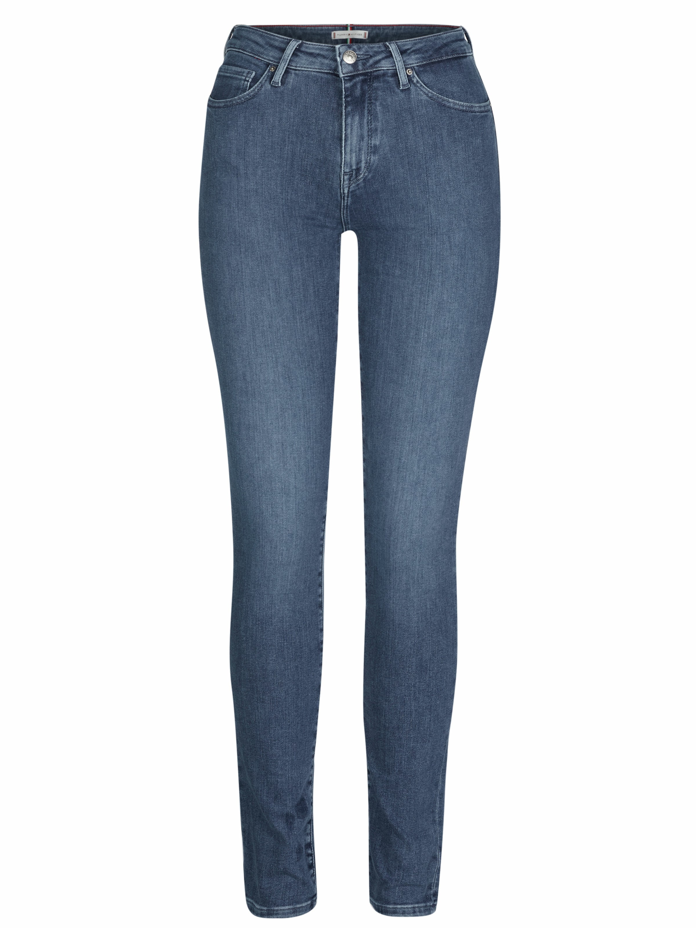 TOMMY HILFIGER Skinny Jeans in Blauw: voorkant