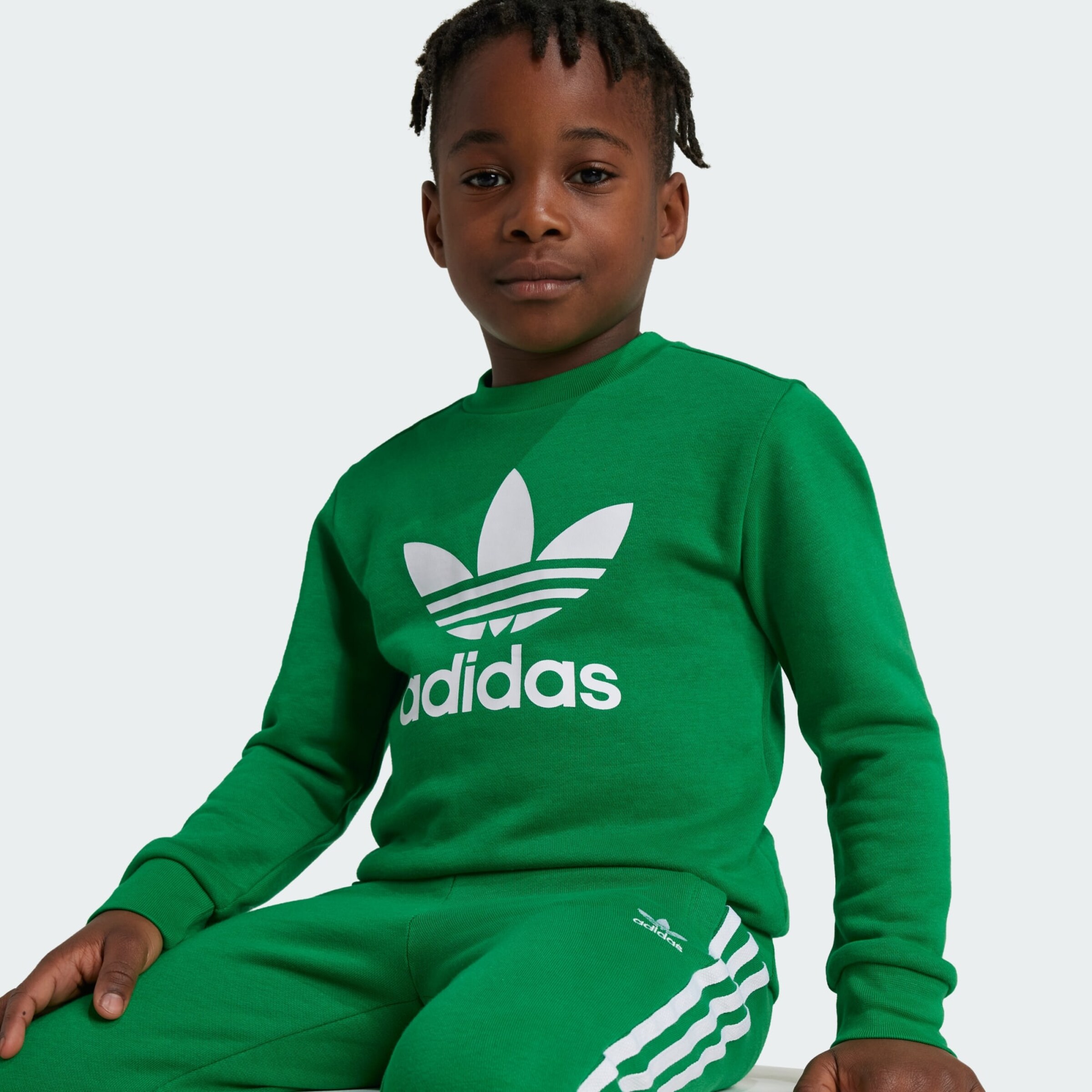 ADIDAS ORIGINALS Jogginganzug Adicolor in Grun ABOUT YOU