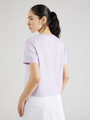 T-shirt Tommy Jeans en violet