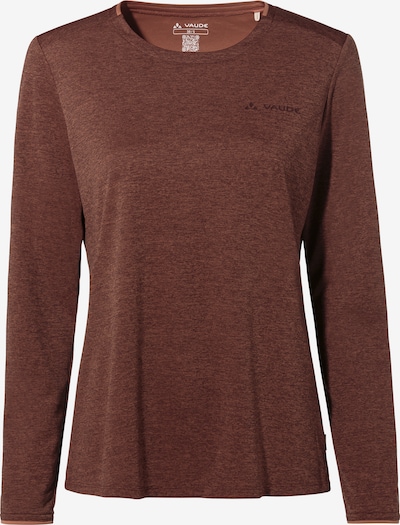 VAUDE Funktionsshirt in braun, Produktansicht