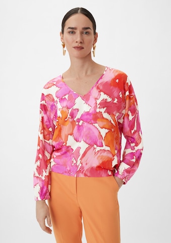 COMMA Blouse in Pink: front