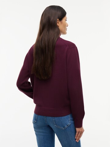 purpurinė Tommy Jeans Megztinis 'ESSENTIAL'