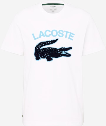 LACOSTE - Camiseta 'Core' en blanco: frente