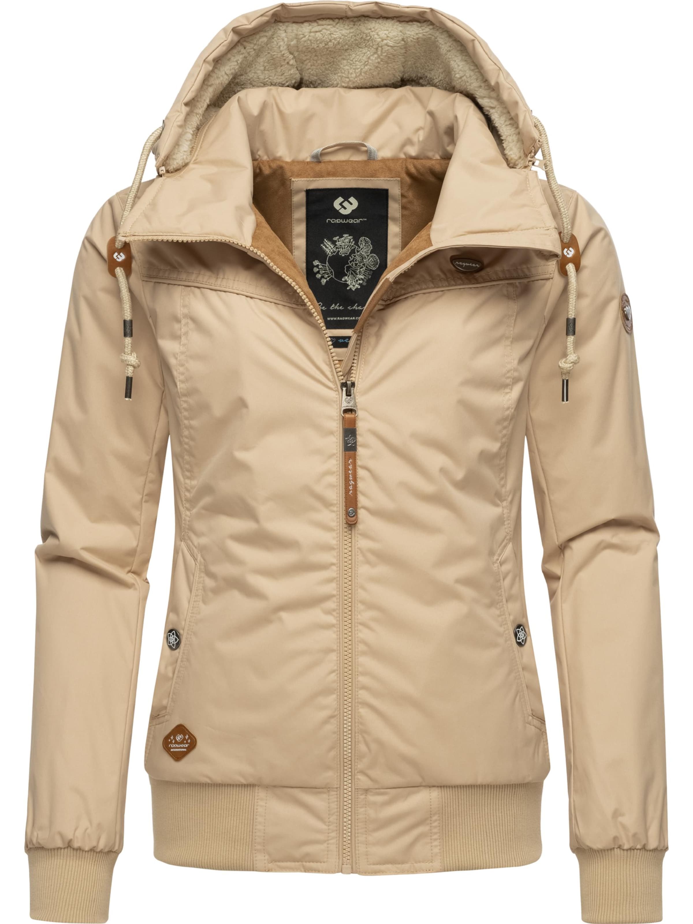 Ragwear Функциональная куртка 'Jotty' в Бежевый: спереди