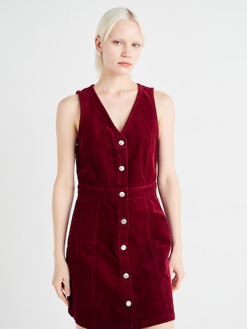 Rochie tip bluză 'ONLMOXIE' de la ONLY pe roșu: față